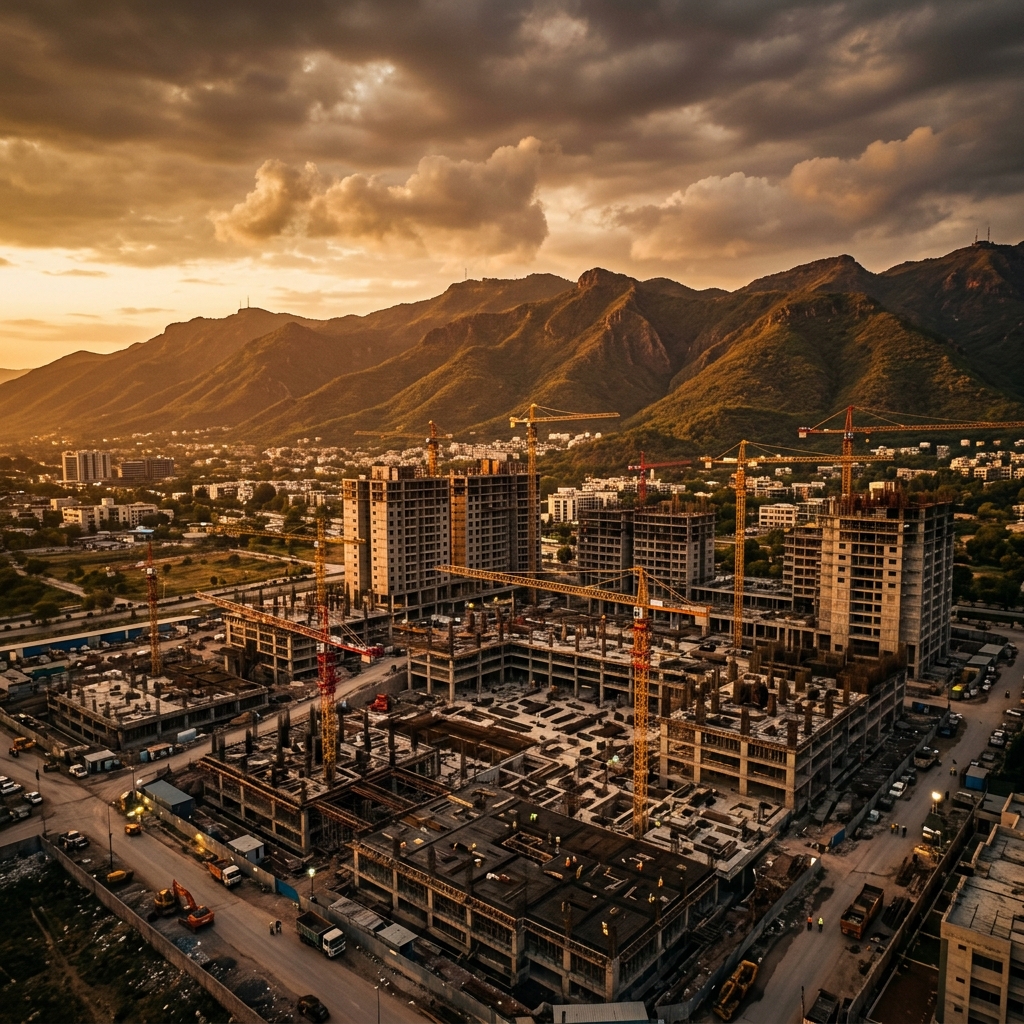 Construction in Islamabad