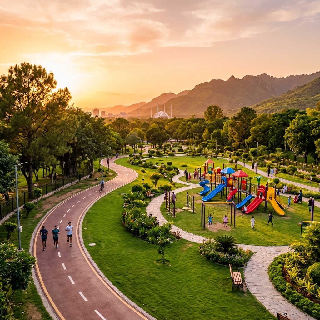 Parks & Kids Playing Areas